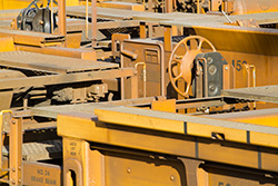 wagon container de train