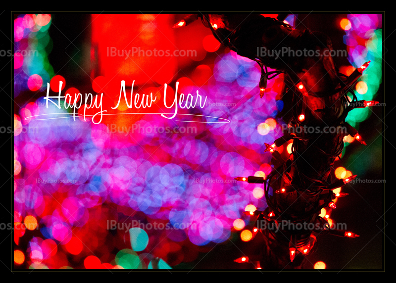 Carte Heureuse Année 002 Photo Card happy new year 002