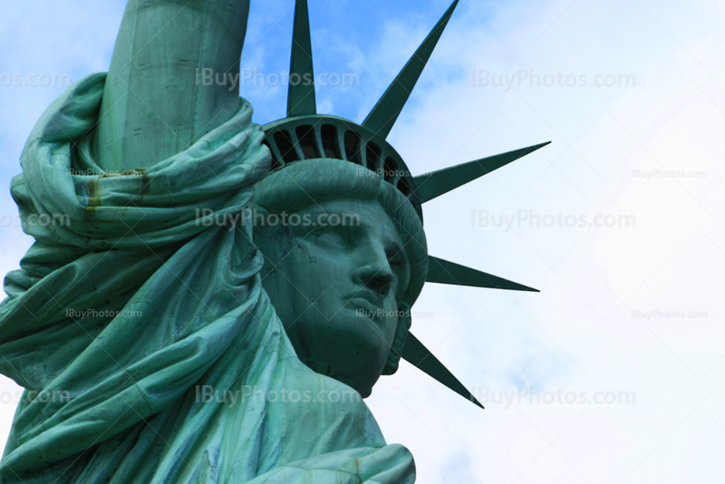Portrait de la Statue de la Liberté à New York
