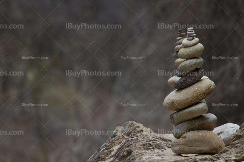 Stalked rocks in Zion Park, Utah, United States