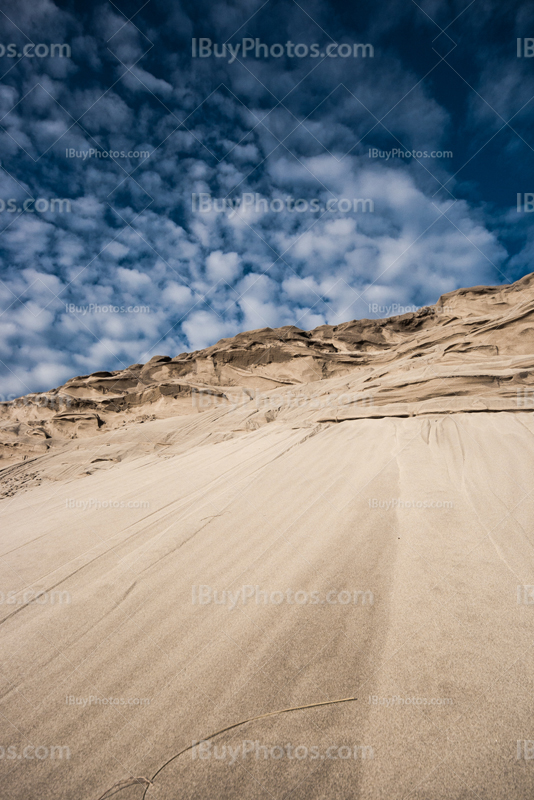 Sand dunes in Mediterranean South of France