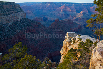 Grand Canyon in Colorado plateau in Arizona