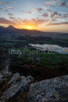 Photo: Coucher De Soleil Région Gruyère 004