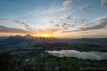 Photo: Gruyere Area Sunset 005