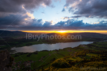 Photo: Gruyere Area Sunset 007