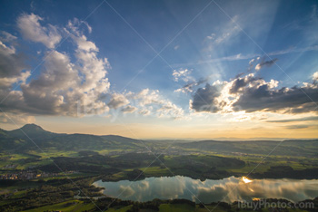 Photo: Coucher De Soleil Lac Gruyere 006