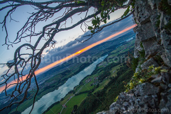 Photo: Gruyere Lake Sunset 011