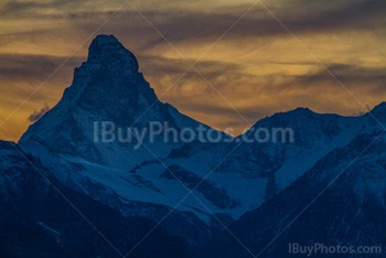 Photo: Coucher De Soleil Matterhorn 001