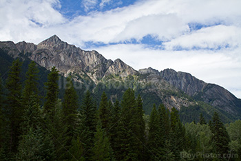 Campion mountain and summits in British Columbia