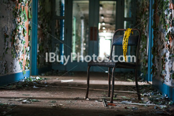 Photo: Chair Creepy Corridor 001