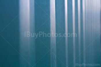 Corrugated iron with vertical lines perspective