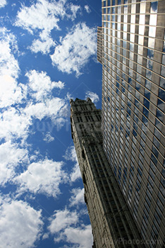 Gratte-ciel de New York, bâtiment de Broadway, Council and Woolworth Building
