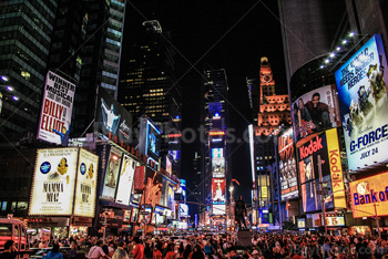 Photo: Time Square Night 001